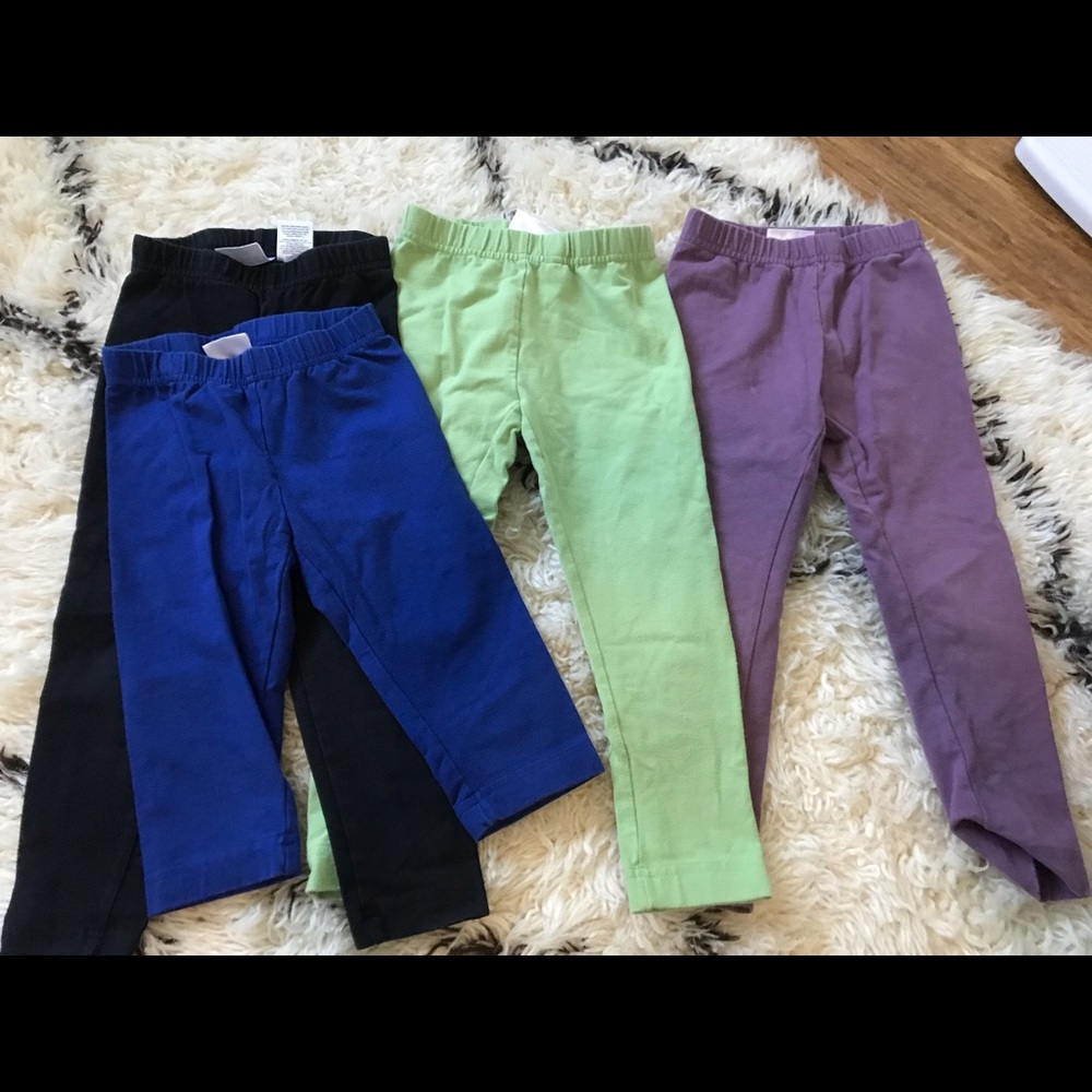 Lot of four pairs of Hanna Andersson pants